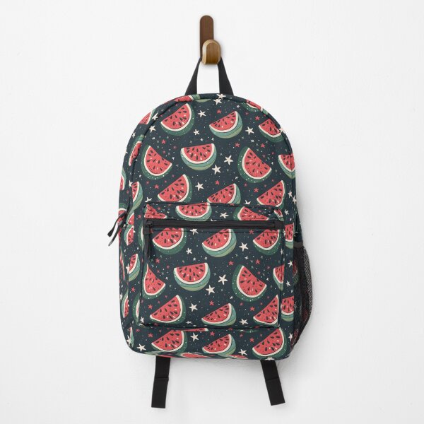 Item preview, Black Retro Fresh Watermelon Pattern designed and sold by palaco210.