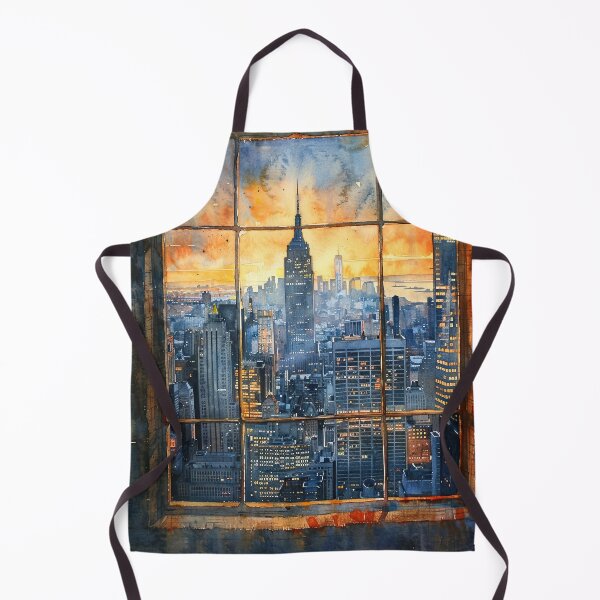 Item preview, DAWN’S GAZE OVER MANHATTAN designed and sold by ArtbyRolleen.