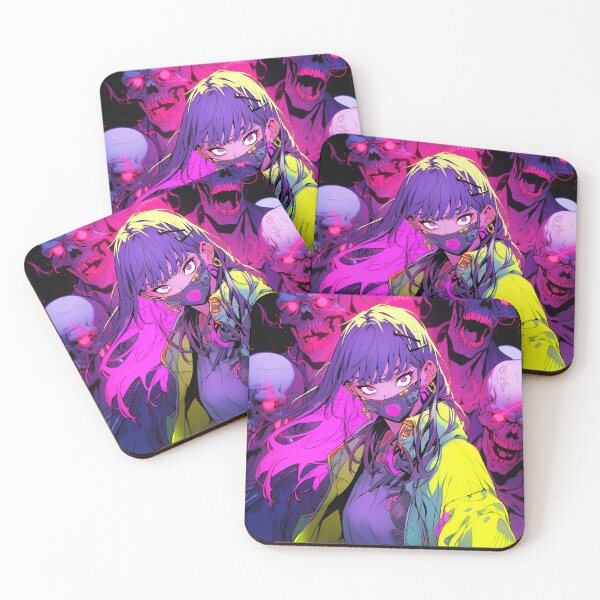 Item preview, Demon girl anime designed and sold by iWallGlow.