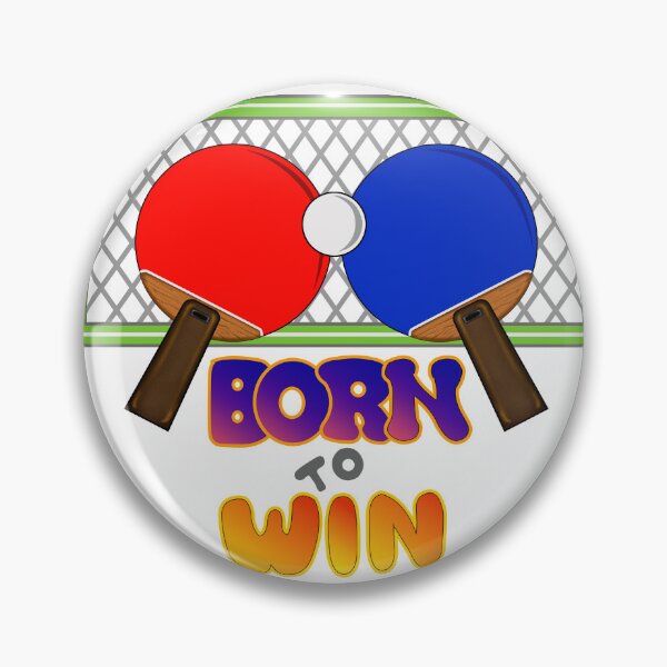 Item preview, "Winning Table Tennis Moment" designed and sold by RhonDesign.