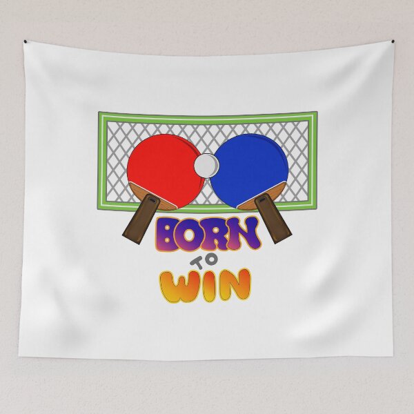 Item preview, "Winning Table Tennis Moment" designed and sold by RhonDesign.