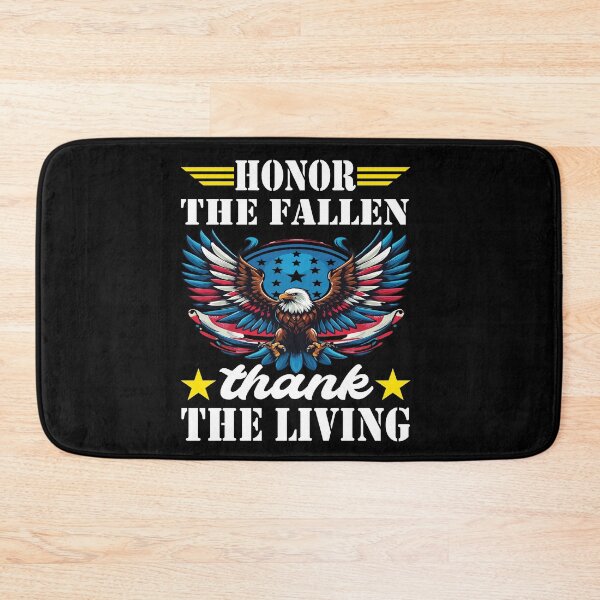 Item preview, Honor The Fallen Thank The Living Memorial Day Patriotic designed and sold by BOUCHERIT amine.