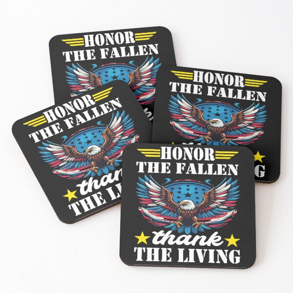 Item preview, Honor The Fallen Thank The Living Memorial Day Patriotic designed and sold by BOUCHERIT amine.