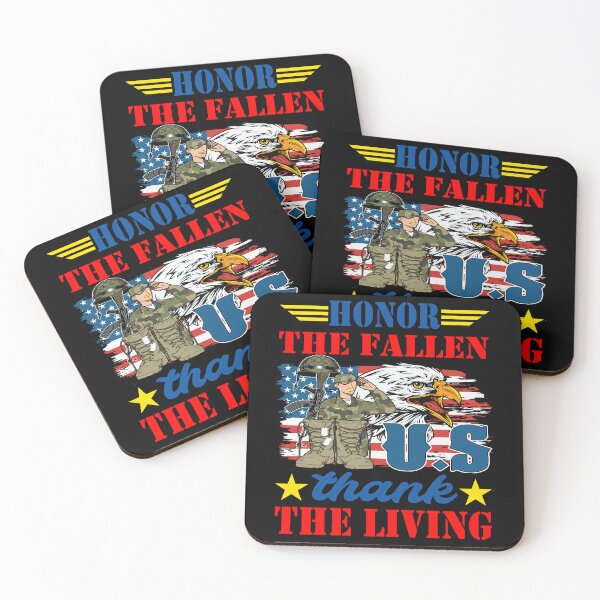 Item preview, Honor The Fallen Thank The Living Memorial Day Patriotic designed and sold by BOUCHERIT amine.
