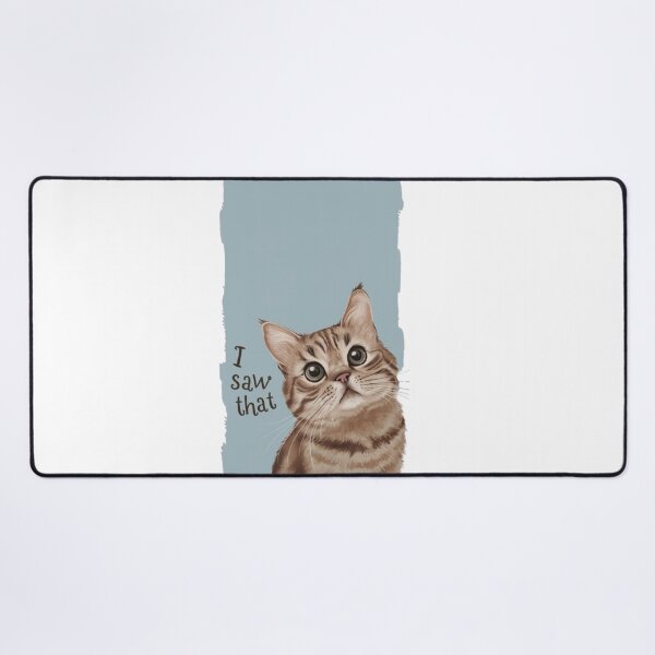 Item preview, Sneaky Cat - "I SAW THAT" Meme Designs #5 designed and sold by Kinyah88.
