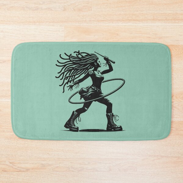 Item preview, Hula Hooping Hippie Girl designed and sold by Catherine Harrison.