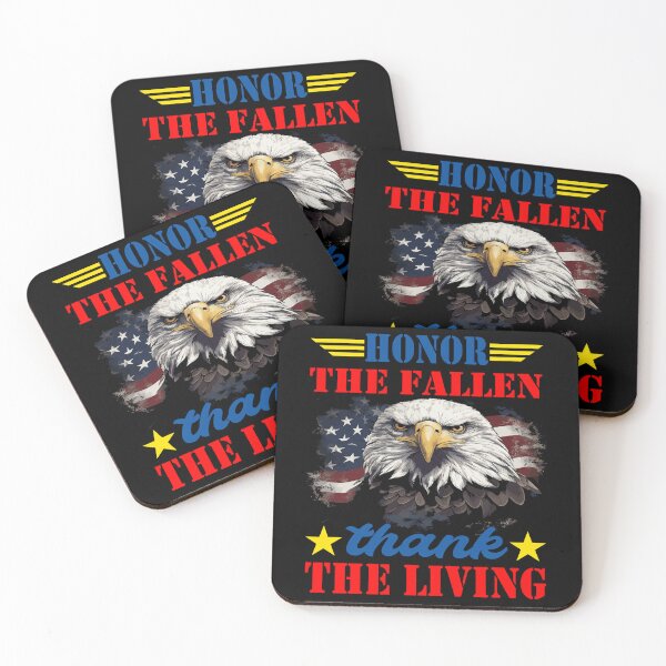 Item preview, Honor The Fallen Thank The Living Memorial Day Patriotic designed and sold by BOUCHERIT amine.