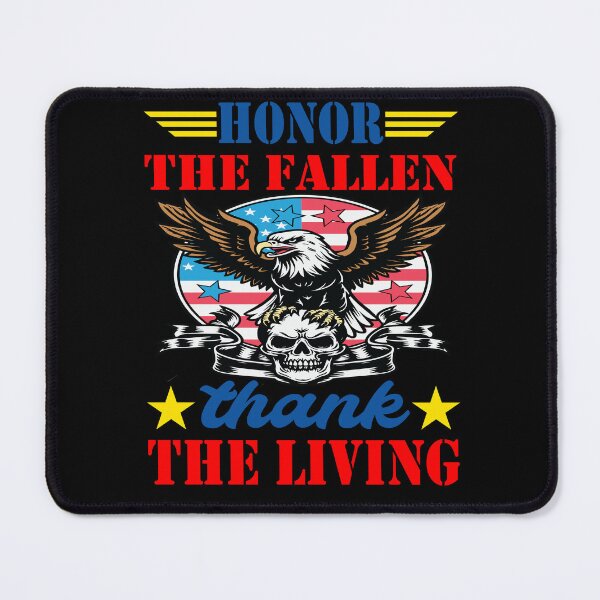 Item preview, Honor The Fallen Thank The Living Memorial Day Patriotic designed and sold by BOUCHERIT amine.
