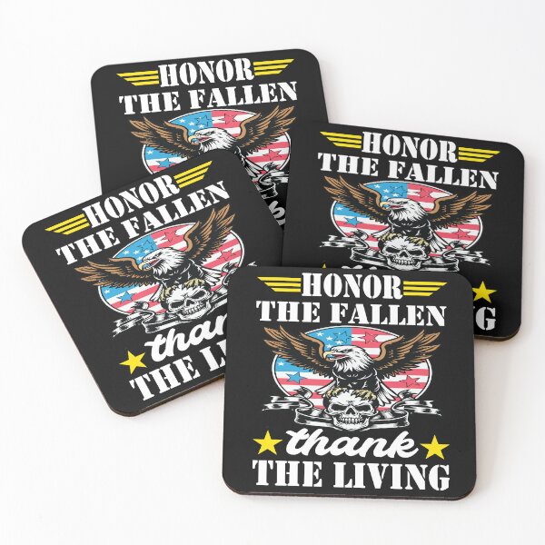 Item preview, Honor The Fallen Thank The Living Memorial Day Patriotic designed and sold by BOUCHERIT amine.