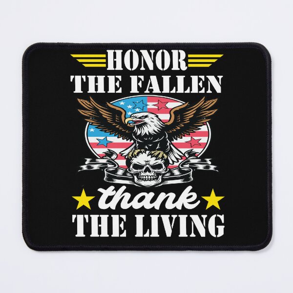 Item preview, Honor The Fallen Thank The Living Memorial Day Patriotic designed and sold by BOUCHERIT amine.