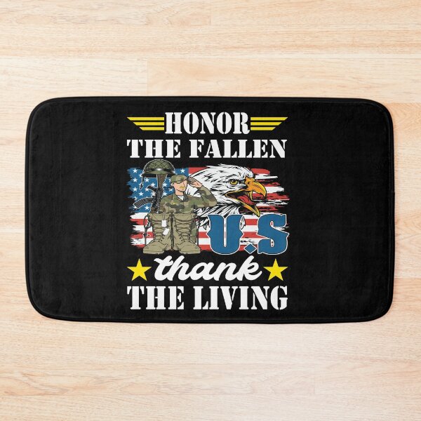 Item preview, Honor The Fallen Thank The Living Memorial Day Patriotic designed and sold by BOUCHERIT amine.