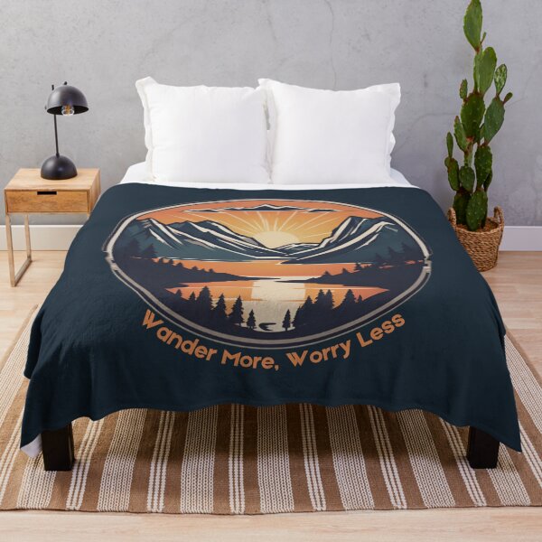 Item preview, Wander More, Worry Less designed and sold by CreationsGP.