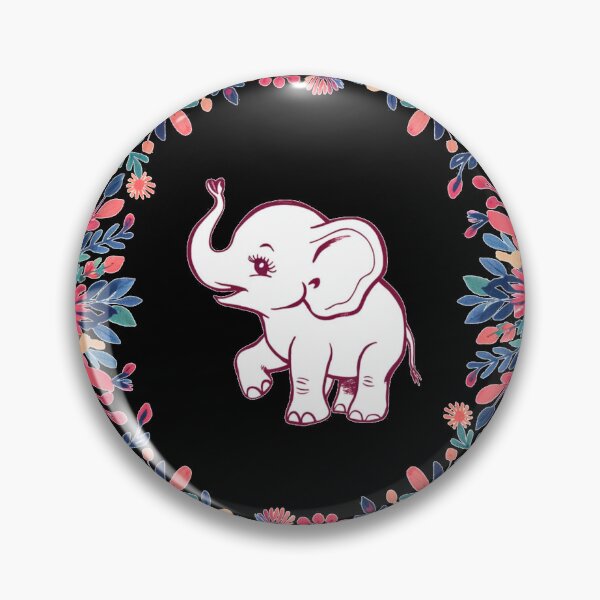 Item preview, Cute Elephant. Little elephant, colorful elephant, elephant drawing designed and sold by ElephantVibes.