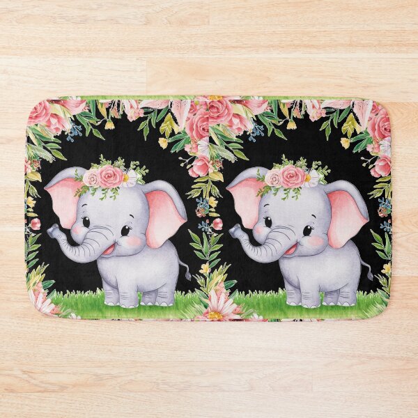 Item preview, Cute Elephant. Little elephant, colorful elephant, elephant drawing designed and sold by ElephantVibes.