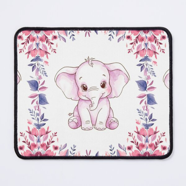Item preview, Cute Elephant. Little elephant, colorful elephant, elephant drawing designed and sold by ElephantVibes.