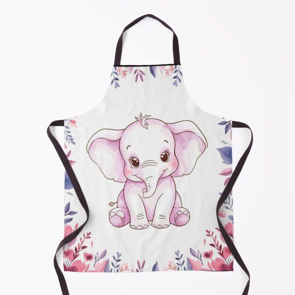 Item preview, Cute Elephant. Little elephant, colorful elephant, elephant drawing designed and sold by ElephantVibes.