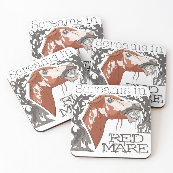 Item preview, Red Mare Screams designed and sold by WeazelsCreations.