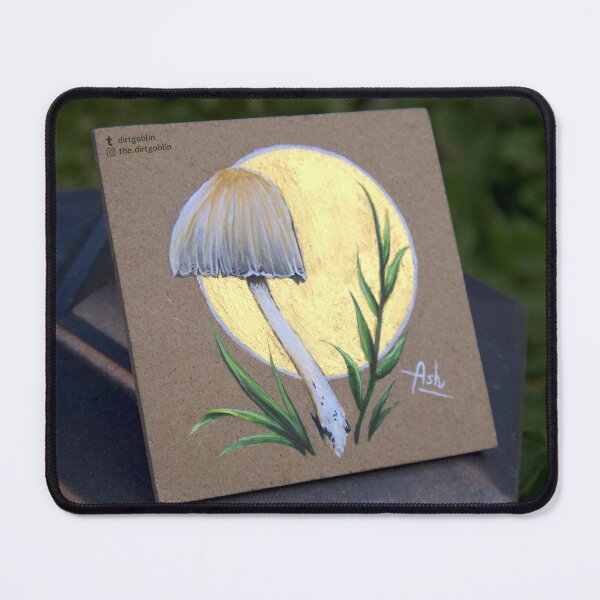 Item preview, mushroom painting designed and sold by the-dirtgoblin.