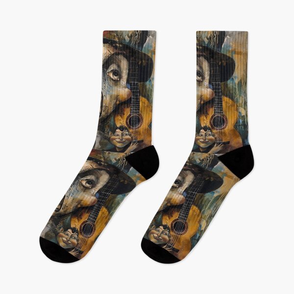 Item preview, Father and Son with Guitar, Salvador Dali Style 2 designed and sold by DigitalPatternx.