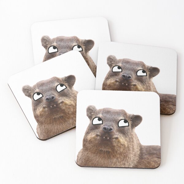 Item preview, Derpy eyed dassie  designed and sold by SillyLittleSnek.