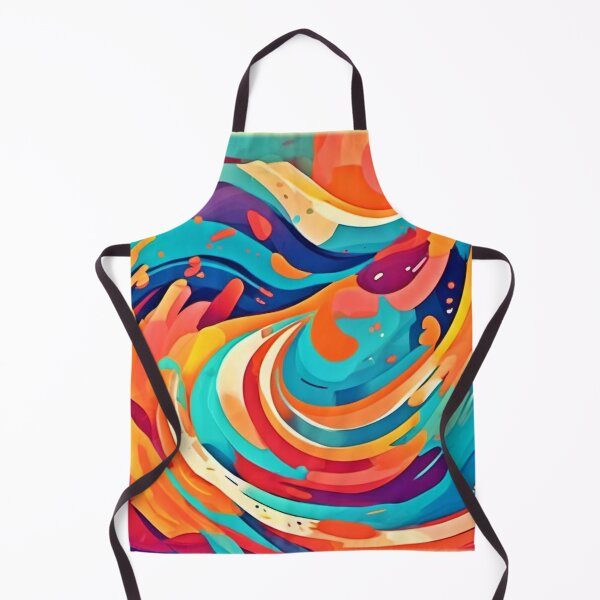 Item preview, Vibrant Abstract Cartoonish Dreamscape designed and sold by Health And Fitness Posts e-Store.