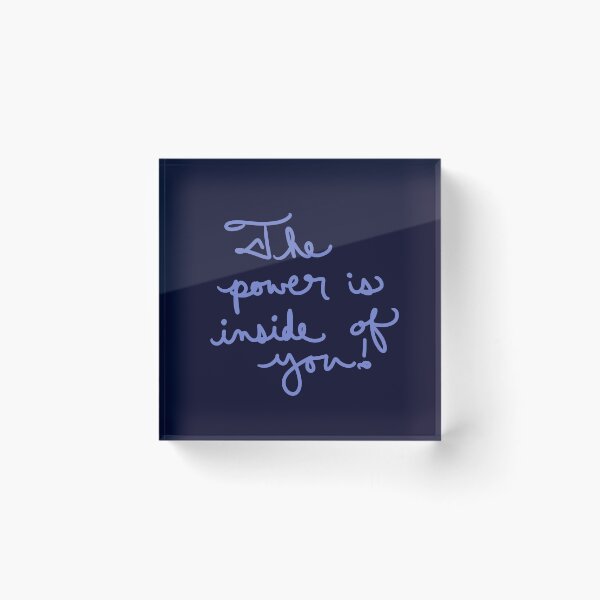 Item preview, The Power is Inside of You! designed and sold by abeink.