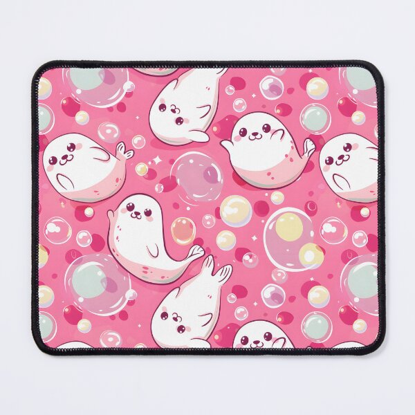 Item preview, Pink Seal Bubble Pattern designed and sold by palaco210.