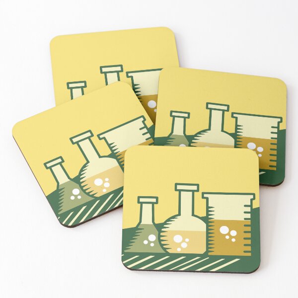 Item preview, Retro Chemistry Beakers designed and sold by smileyface8.