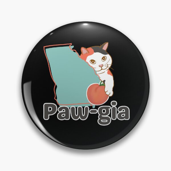 Item preview, Paw-gia Cat Lovers Atlanta Georgia designed and sold by Life Is Beautiful.