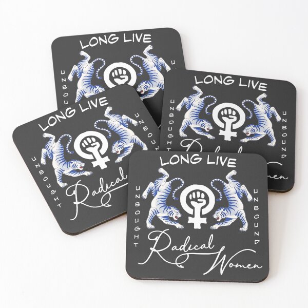 Item preview, Long Live Radical Women - Unbought, Unbound with Blue Tigers designed and sold by Corinne Alexa Jackson.