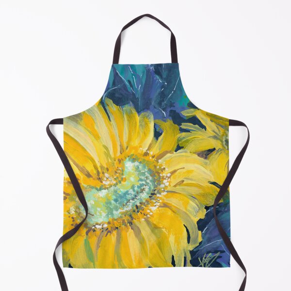 Item preview, Yellow Mutant Daisy Gouache Painting designed and sold by Valerie Englehart.