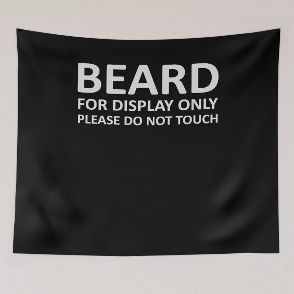 Item preview, Beard For Display Only T-Shirt Great Gift For Beard Lovers - Father's Day Men's Gift designed and sold by Panda Branda.