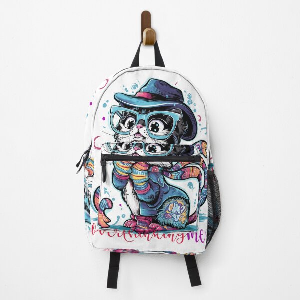 Item preview, Overthinking Me: Cute Fashionable Cat Design designed and sold by asprse.
