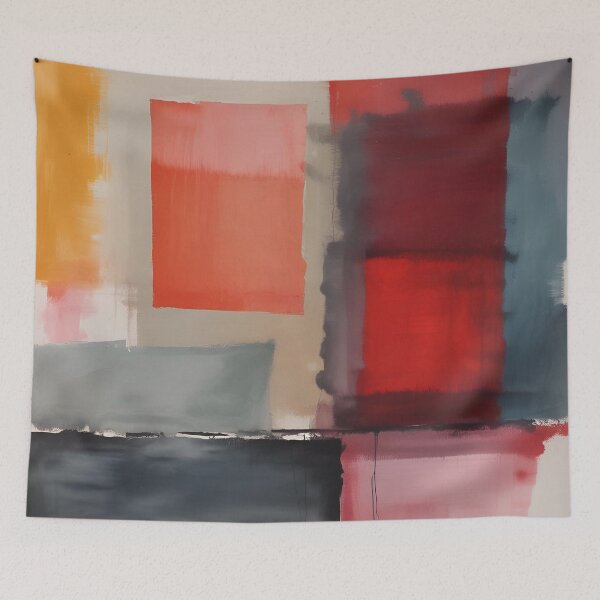 Item preview, Rothko-Inspired Midcentury Modern Print designed and sold by PinUpPizzazz.