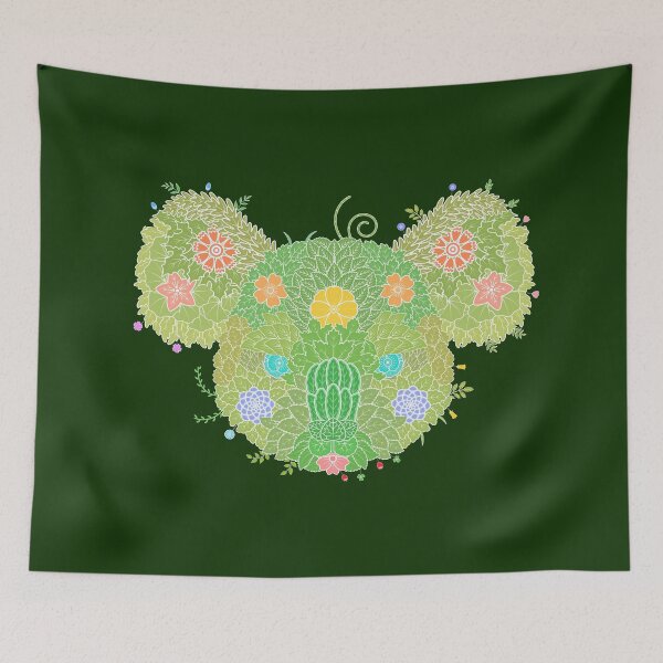 Item preview, Floral  Animal "Koala" WeArePrettierThanFlowers designed and sold by 366birthflower.