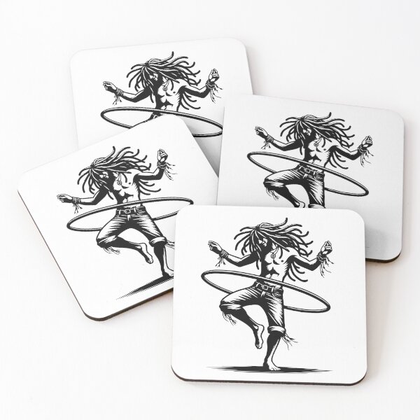 Item preview, Hula Hooping Hippie Guy designed and sold by Catherine Harrison.