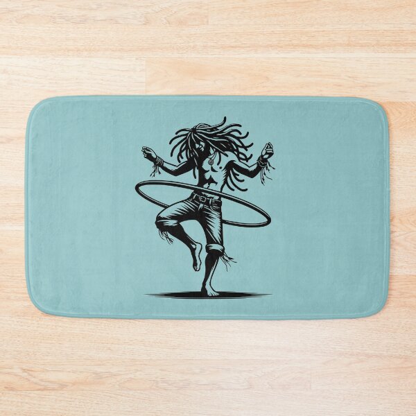 Item preview, Hula Hooping Hippie Guy designed and sold by Catherine Harrison.