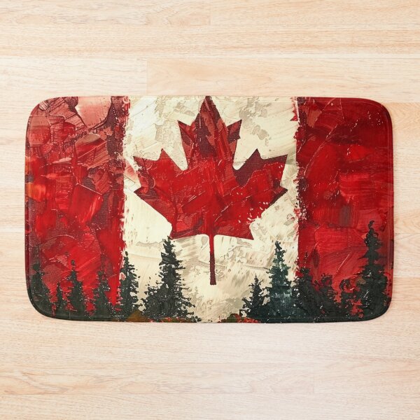 Item preview, Canadian Patriotic maple leaf print designed and sold by dcrc.