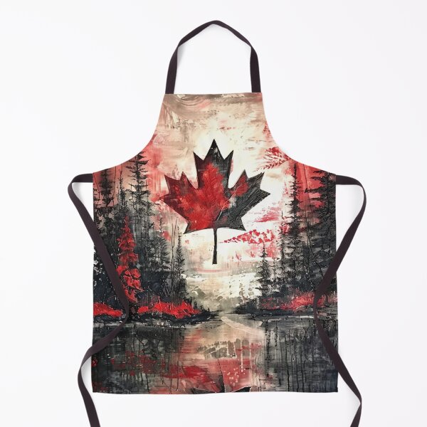 Item preview, canadian patriotic maple leaf print designed and sold by dcrc.