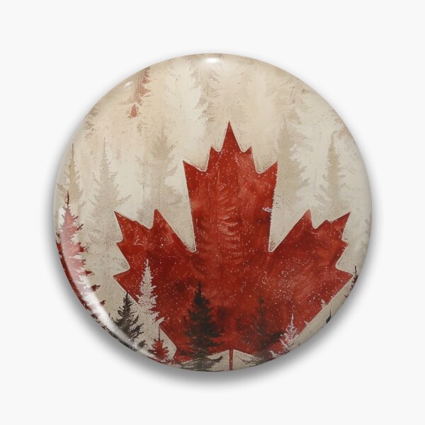 Item preview, canadian patriotic maple leaf print designed and sold by dcrc.