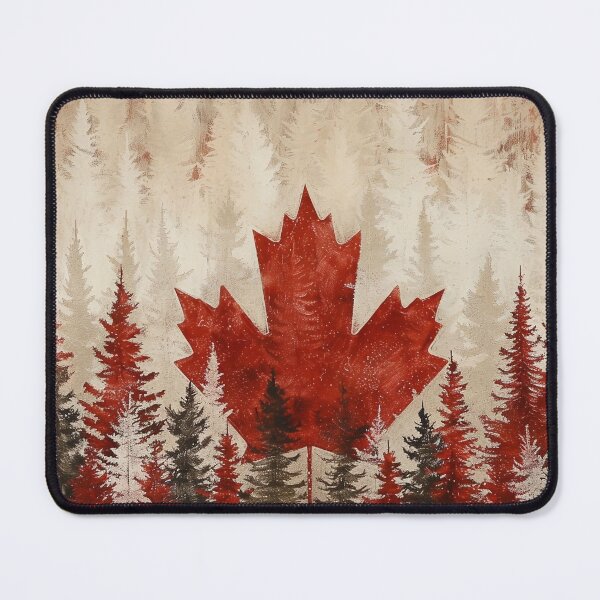 Item preview, canadian patriotic maple leaf print designed and sold by dcrc.