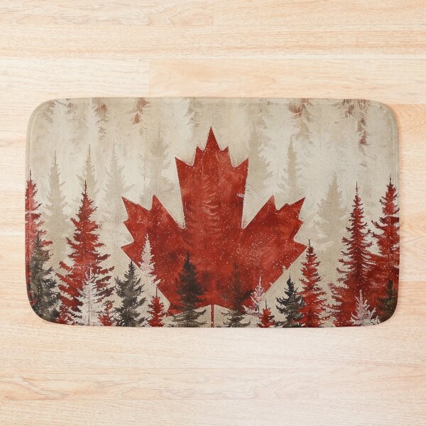 Item preview, canadian patriotic maple leaf print designed and sold by dcrc.