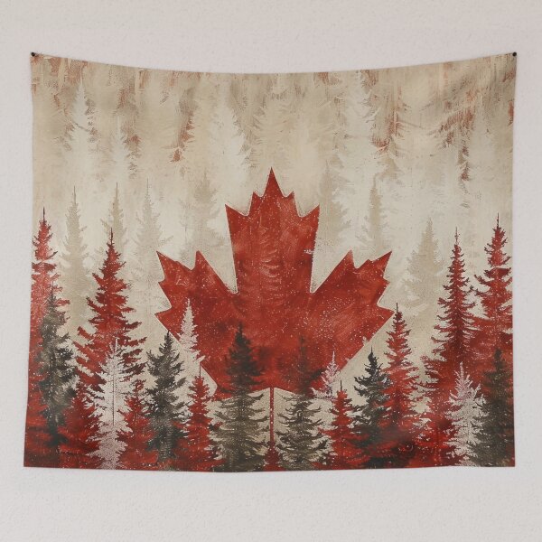 Item preview, canadian patriotic maple leaf print designed and sold by dcrc.