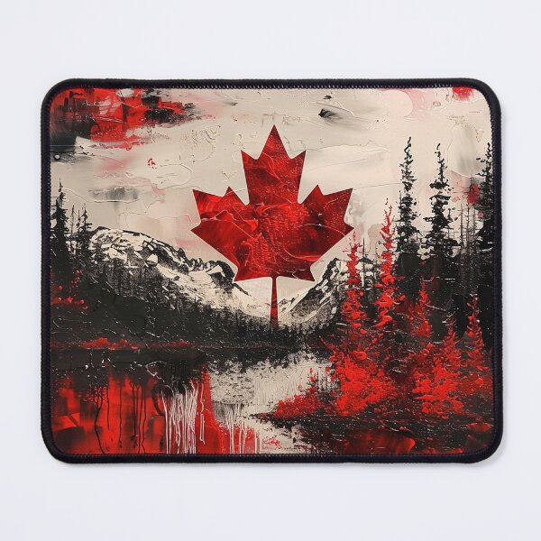 Item preview, Canadian Patriotic maple leaf print designed and sold by dcrc.