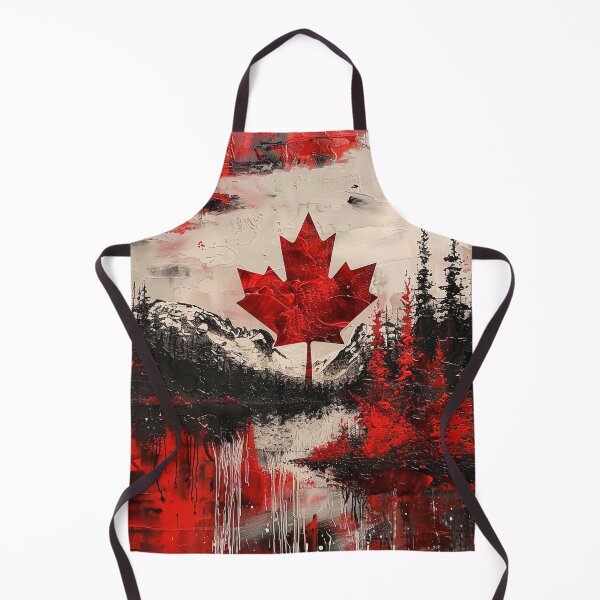 Item preview, Canadian Patriotic maple leaf print designed and sold by dcrc.