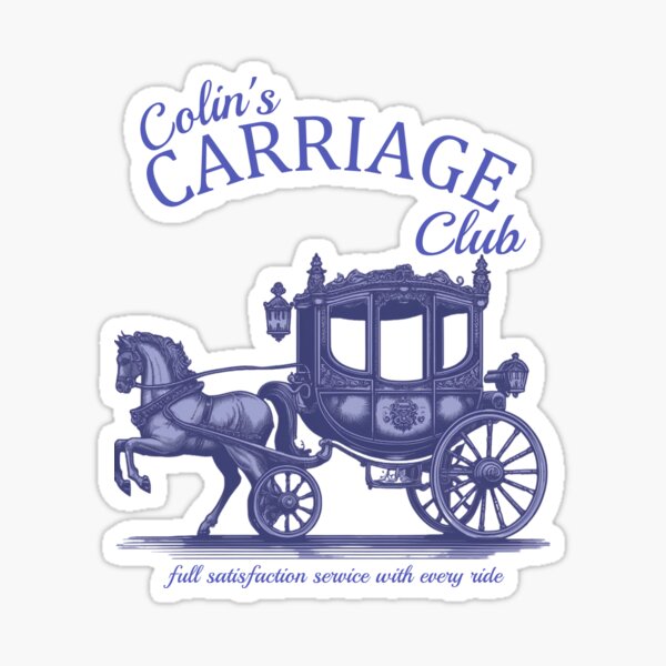 Aperçu de l'œuvre Conception des manèges du Carriage Club de Colin Bridgerton créée et vendue par GildedNest.