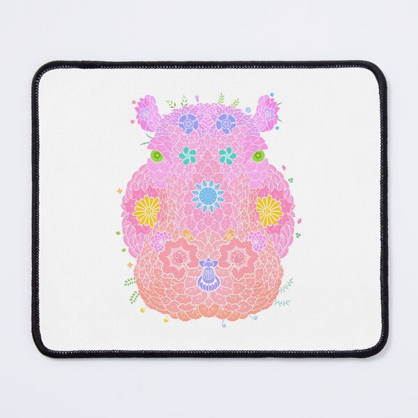 Item preview, Floral Animal "Hippo" WeArePrettierThanFlowers designed and sold by 366birthflower.