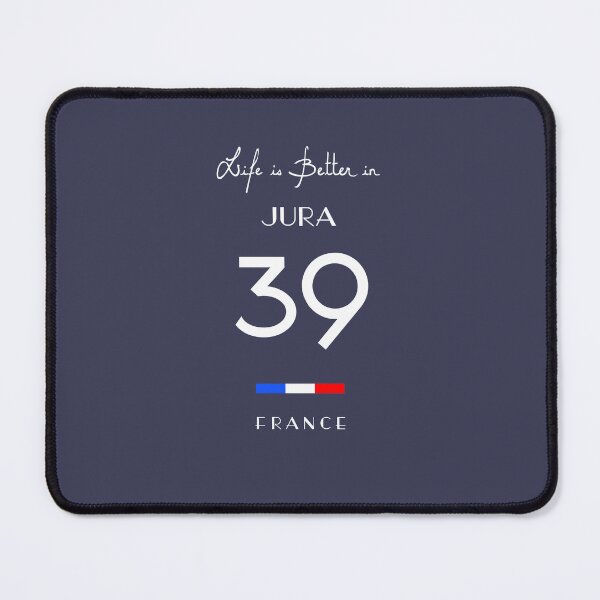 Item preview, Life is better in JURA Number 39 Franche-Comté France designed and sold by frenchsalsa.