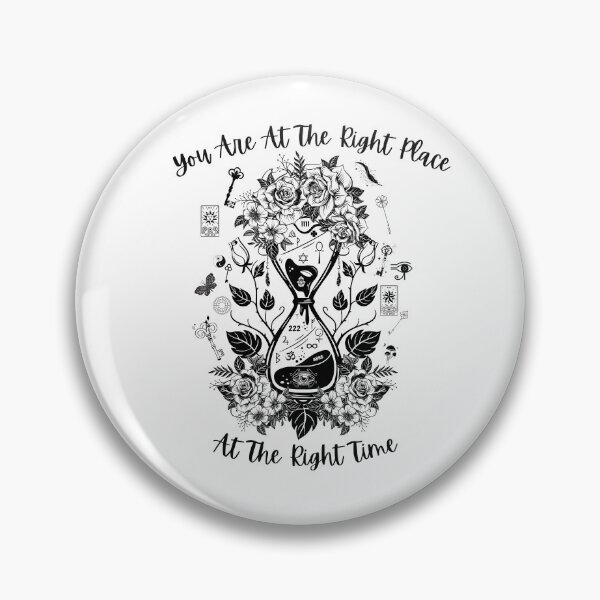Item preview, Right time, right place unique design  designed and sold by hamsasoul.