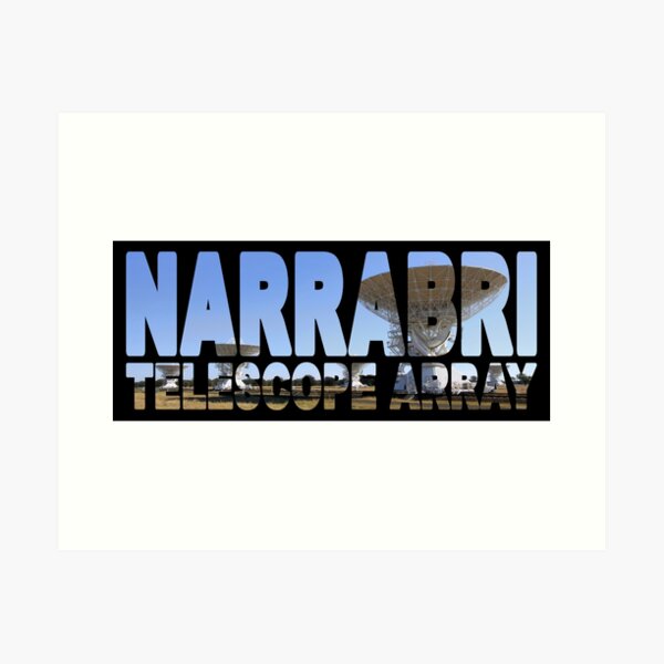 Item preview, NARRABRI Telescope Array - NSW Australia designed and sold by Adam Gormley.